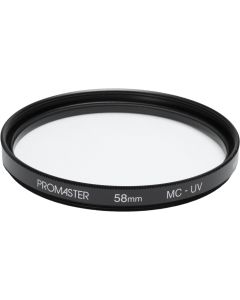 ProMaster 58mm UV Filter, Ultraviolet Protection - Multicoated, (Model 5592)